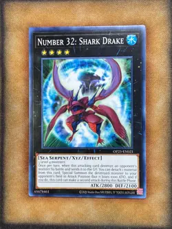 Yugioh Number 32: Shark Drake OP25-EN021 Common NM - Image 1