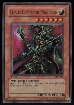 Chaos Command Magician MFC-068 Ultra Rare Magician's Force 1st Edition Yu-Gi-Oh - Image 1
