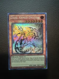 Yu-Gi-Oh! TCG Konami Dark Armed Dragon Holo 1st Edition Ghost GFP2 GFP2-EN179 - Image 1