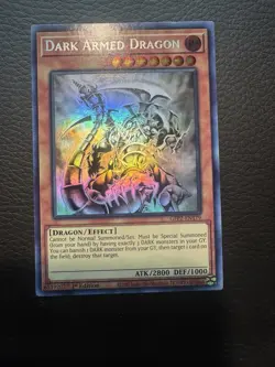 Yu-Gi-Oh! TCG Konami Dark Armed Dragon Holo 1st Edition Ghost GFP2 GFP2-EN179 - Image 2