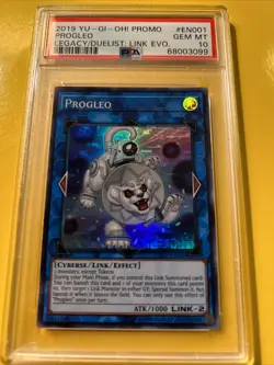 YuGiOh PROGLEO #LOD2-EN001🔥PSA 10 GEM MT🔥UNLIMITED EDITION-2019 SUPER RARE - Image 2