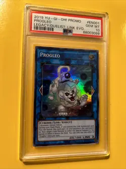 YuGiOh PROGLEO #LOD2-EN001🔥PSA 10 GEM MT🔥UNLIMITED EDITION-2019 SUPER RARE - Image 5