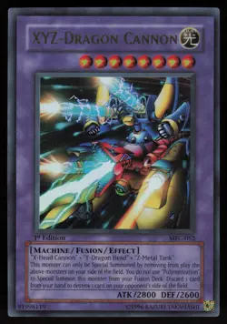XYZ-Dragon Cannon MFC-052 Ultra Rare Magician's Force 1st Edition Yu-Gi-Oh - Image 1