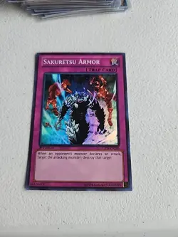 Yugioh Sakuretsu Armor LCYW-EN288 1st Edition Y384 - Image 1