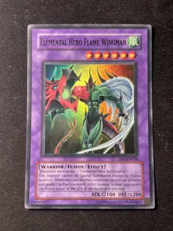 Elemental Hero Flame Wingman - DP1-EN010 - Unlimited Super Rare NM Yugioh - Image 1