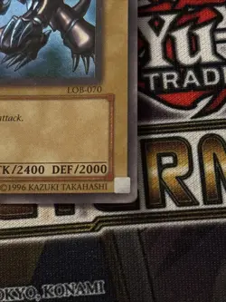 Red-Eyes B. Dragon Ultra Rare The Legend of Blue Eyes Unlimited LOB-070 HP - Image 5