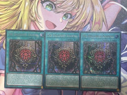 Yugioh 3x The Hallowed Azamina Prismatic Secret Rar MP25-EN112 2025 1st Ed NM - Image 1