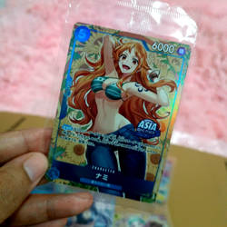 One Piece Card Game TS02 Mini Tin Vol 2 Full Set of 6 Promo Foil Asia (SEALED) - Image 5