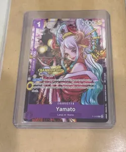 One Piece Card Game Yamato NM P-046 CS 2024 Stamped - Image 1
