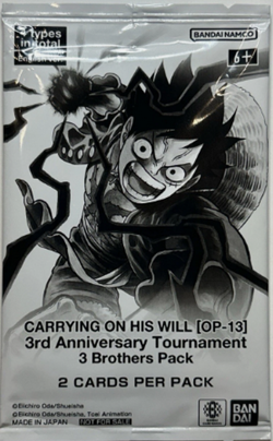 One Piece OP13 Carrying On His Will – 3rd Anniversary Pack – Sealed - Image 1
