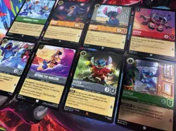 Disney Lorcana : Stitch Fans 8 Card Lot - Image 2