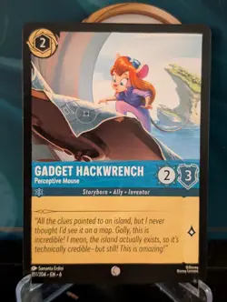 Disney Lorcana TCG - Azurite Sea: Gadget Hackwrench (151/204) - Common Non Foil - Image 1