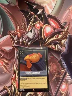 Plasma Blaster | Disney Lorcana The First Chapter | 204/204 | NM | Rare - Image 1