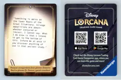 Transcript #16 Disney Lorcana Whispers In The Well 2025 TCG Card - Image 1
