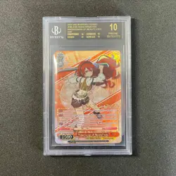BGS 10 BLACK LABEL WEISS SCHWARZ ERIS SIGNED MUSHOKU TENSEI SSP ENGLISH - Image 1