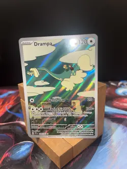 Drampa Illustration Rare Pokemon Card Temporal Forces 184/162 NM - Image 1