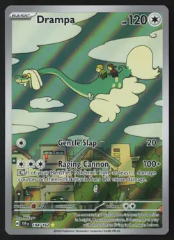 Drampa - 184/162 - Illustration Rare - Temporal Forces - Pokemon Card - NM/M - Image 1