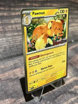 Pokemon TCG: Pawmot SVP006 Black Star Promo Pre-release Card NM - Image 2