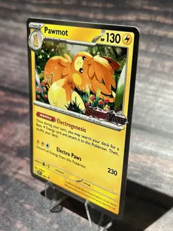 Pokemon TCG: Pawmot SVP006 Black Star Promo Pre-release Card NM - Image 3