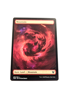 [1x] Mountain 253 Theros Beyond Death Full Art MTG Magic the Gathering LP/NM GW1 - Image 1