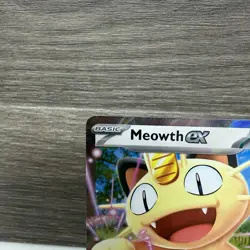Pokemon Card Meowth ex 062/088 Perfect Order (POR) Holofoil Double Rare NM TCG - Image 3