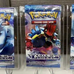 Pokemon Trading Card Game Call of Legends Booster Pack Art Set EMPTY NO CARDS !! - Image 3