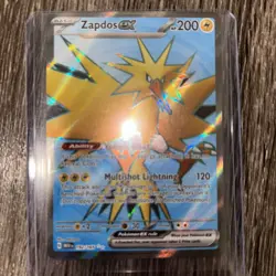 Zapdos ex 192/165 SV: Scarlet & Violet 151 - Pokemon Card - NM - Image 1