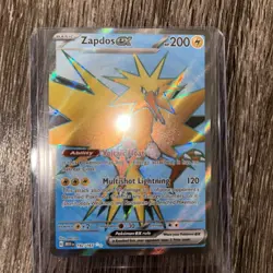 Zapdos ex 192/165 SV: Scarlet & Violet 151 - Pokemon Card - NM - Image 2