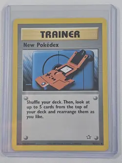 New Pokedex 95/111 - Uncommon Pokemon Card - Neo Genesis Set - LP - Image 1