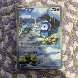Pokemon Piplup 098/094 PLF Foil Holo Basic Water 70HP English TCG Card - Image 1