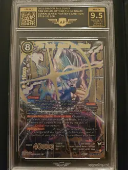 Dragon Ball Super Card Game Son Gohan BT19-152 SCR AP GRADING 9,5 - Image 1