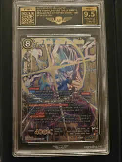 Dragon Ball Super Card Game Son Gohan BT19-152 SCR AP GRADING 9,5 - Image 3