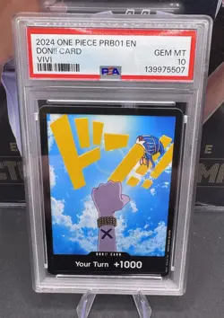 2024 One Piece PRB01 Don! Card Vivi PSA 10 - Image 1