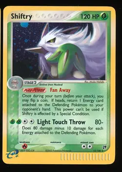 Pokemon Vintage E-Reader Holo lot - 2 Card lot- Seviper & Shiftry Sandstorm Holo - Image 5