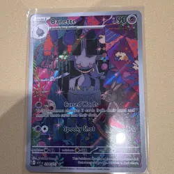Pokemon TCG Banette 234/217 Full Art Holo ASC EN Psychic Stage 1 Card 90 HP 2026 - Image 1