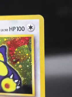 Hungry Snorlax Unnumbered Promotional Cards Holo 143 100 HP 1996 Japanese - Image 4
