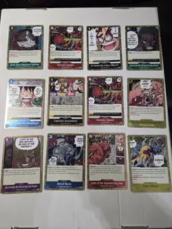 One Piece 12 Card Holo Event Card Lot - Image 1