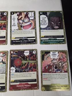 One Piece 12 Card Holo Event Card Lot - Image 5