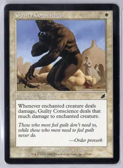 1x Guilty Conscience - Scourge - Light Play - Image 1