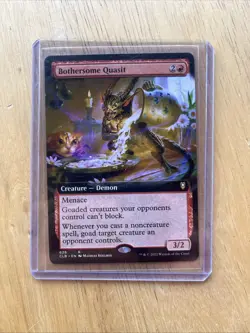 Bothersome Quasit (Extended Art) Commander Legends: Battle for Baldur's Gate Reg - Image 1