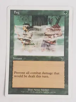 MTG Fog (7th Edition/Green/C) - BGM - Image 1