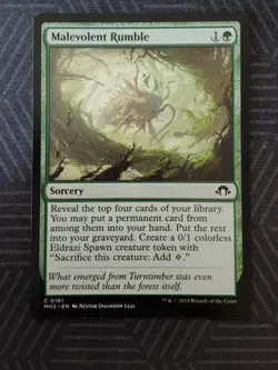 mtg malevolent rumble modern horizons 3 - Image 1