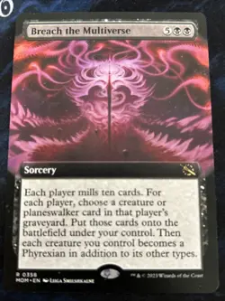Breach the Multiverse (Extended Art) March of the Machine Regular NM-M Unplayed - Image 1