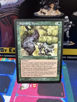 Saproling Burst - Nemesis Magic the Gathering MTG LP - Image 1