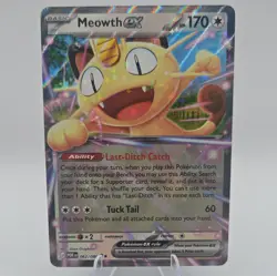 2026 Pokemon TCG Me03: Perfect Order Meowth ex 062/088 Holo 7/8 Pack Fresh - Image 1