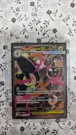 Pokemon Mega Lopunny EX 128/094 Me02 Phantasmal Flames Holo SIR - NM Fresh Pull! - Image 1