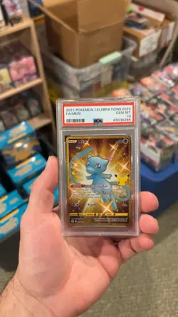 PSA 10 Mew Holo (Secret) 025/025 Celebrations 2021 Pokemon TCG - Image 1