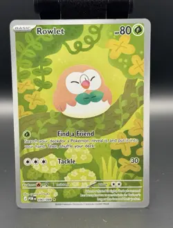Rowlet 90/88 Illustration Rare Perfect Order - Pokemon TCG NM - Image 1