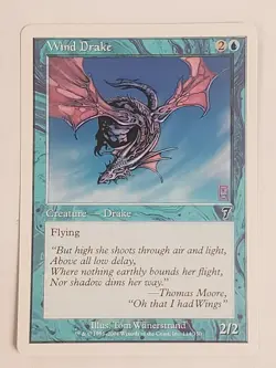 MTG Wind Drake (7th Edition/Blue/C) - BGM - Image 1