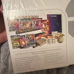 Pokemon Sword & Shield Ultra-Premium Collection Charizard Booster Promo Box - Image 5